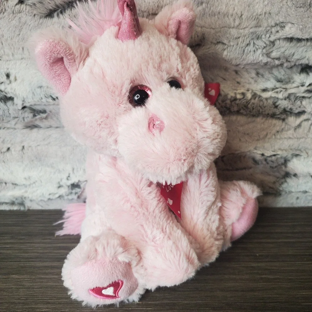 Inter American Products Plush Pink Unicorn 9